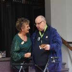 Jerry Knaak photos / The Daily World
Dee Dee Garman presents an award to Andy, a newsroom assistant at The Daily World.