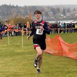SUBMITTED PHOTO Ocosta sophomore Logan White qualified for the state meet at the Westside Classic on Saturday at Chambers Bay Golf Course in University Place.
