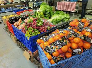 Ocean Shores Food Bank
Fresh produce at the Ocean Shores Food Bank.