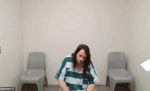 The Chronicle 
Kelly L. McLaughlin, 46, Hoquiam, makes a video appearance in Lewis County Superior Court on Thursday, Nov. 6.