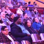 The audience settles in for the Hoquiam High School Veterans Day Concert at the 7th Street Theatre.