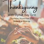 Thanksgiving with Oyhut Bay Grill