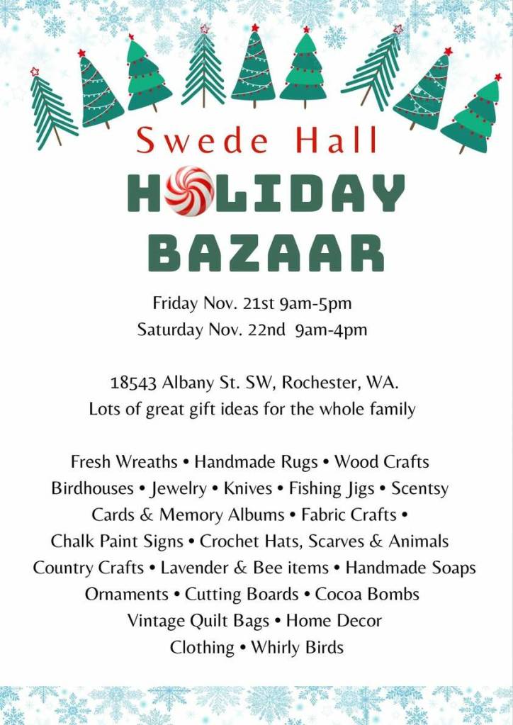 Swede Hall Holiday Bazaar