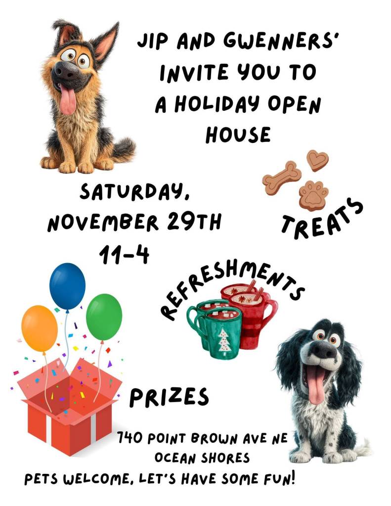 Jip and Gwenners' Holiday Open House