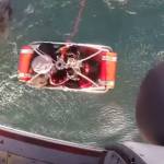 Coast Guard
The Coast Guard flew in their helicopter to assist in the rescue.