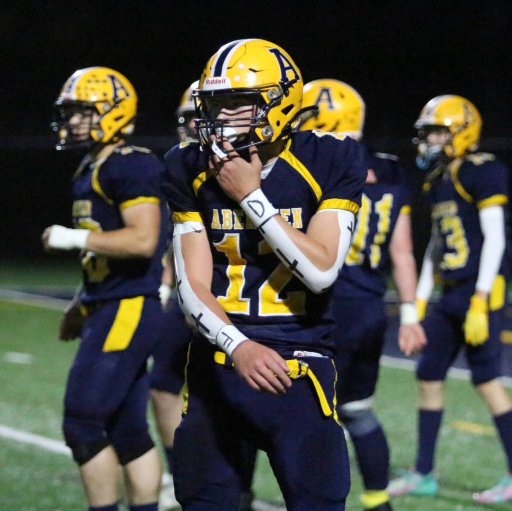 DAILY WORLD FILE PHOTO Aberdeen safety Luke Martin