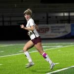 DAILY WORLD FILE PHOTO Montesano defender Mary Campbell