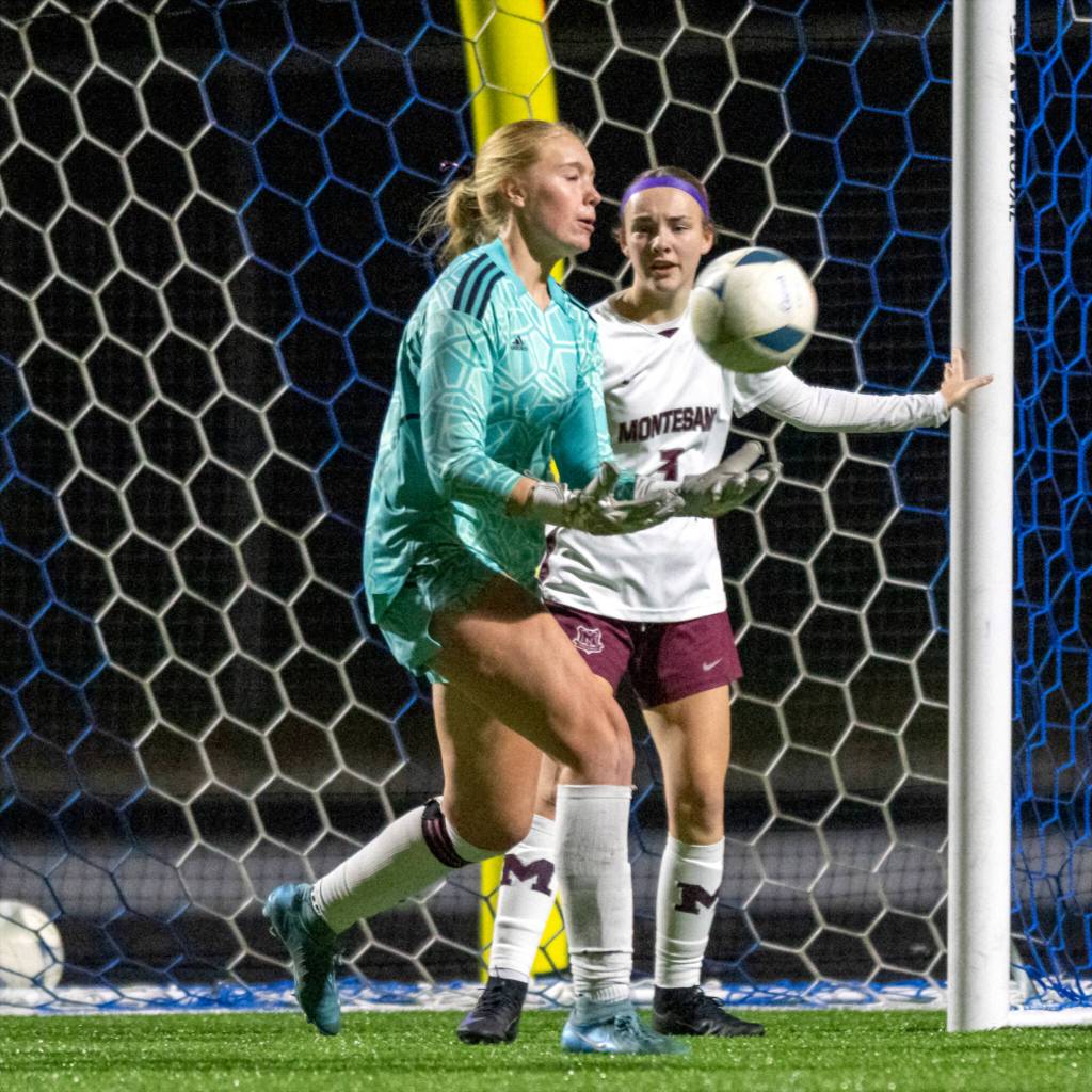 PHOTO BY FOREST WORGUM Montesano goalkeeper Izzie Taylor
