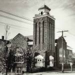 Caroline Hardy
In 1909, the Aberdeen First United Methodist Church congregation bought a quarter of a city block at Second and I Streets and over the next several years built a three-story building with a sizable auditorium that served as the church from 1912 to 1966.