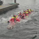 John Shaw
2025 Washington Fishermens Convention attendees participate in water safety training.