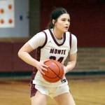 DAILY WORLD FILE PHOTO Montesanos Jillie Dalan scored a season-high 28 points in a 45-41 win over Klahowya on Wednesday at Bo Griffith Memorial Gymnasium in Montesano.