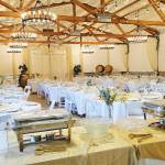 The property includes a space for events.