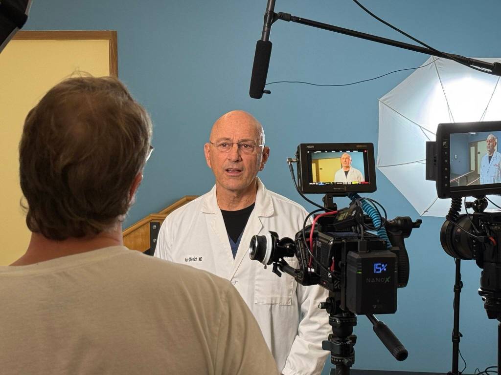 Summit Pacific Medical Centers Chief Medical Officer Dr. Ken Dietrich is interviewed.