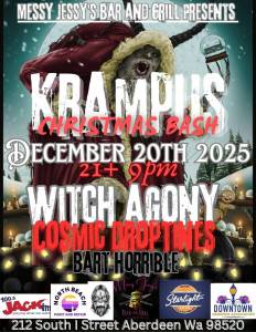 Krampus Christmas Bash at Messy Jessy's