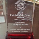 Grays Harbor County
Grays Harbor County District 1 Commissioner Georgia Millers Grays Harbor Republican Party Patriot of the Year Award.