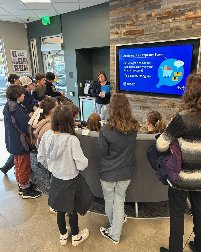 One of the services that Our Community Credit Union offers is information about scams and fraud.