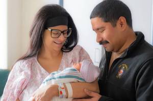 Harbor Regional Health photos 
Proud parents Michelle Hobbs and Mario Garcia welcomed a healthy baby boy named Suigeneris into the world on New Years Day.