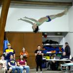 PHOTO BY DENNIS NELSON Aberdeens Zeke Olson completes a dive during a 57-38 win over Centralia on Monday in Centralia.