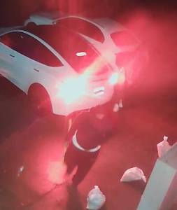 Grays Harbor County Sheriffs Office
A surveillance camera caught this image of burglary suspects outside a marijuana manufacturing business in Elma.