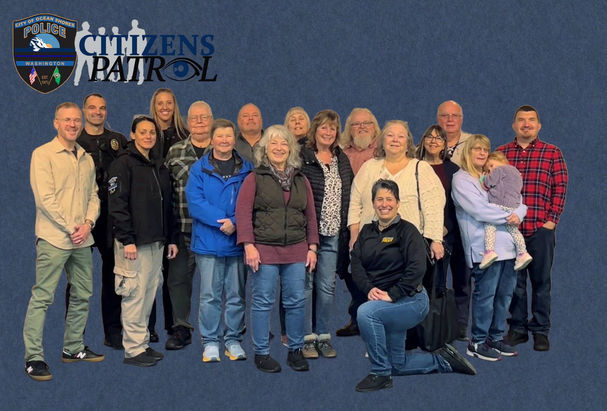 The Ocean Shores Citizens Patrol. (Ocean Shores Police Department)