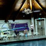 PHOTO BY DENNIS NELSON
Aberdeen's Jackson Cihak placed second at the 2A District 4 Championships boys diving meet on Saturday in Auburn.