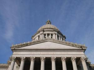 Bill Lucia photos / Washington State Standard
The Washington state Capitol on Feb. 6.