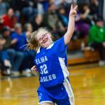 PHOTO BY MIKE ROBERTS Hoquiam and Elma Unified basketball teams faced off in the second Pack the Gym Unified Game on Tuesday at Elma High School. Hoquiam won the game 34-29.