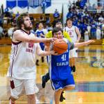 PHOTO BY MIKE ROBERTS Hoquiam and Elma Unified basketball teams faced off in the second Pack the Gym Unified Game on Tuesday at Elma High School. Hoquiam won the game 34-29.