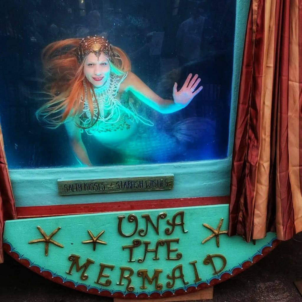 The Daily World
Una the Mermaid is ready for this years festival.