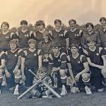 PHOTO BY PATTI REYNVAAN Wayne Ross (14) pictured with the original Upland Cedar team based out of Grays Harbor in 1971. Pictured are (bottom row, from left) Dick Hoff, Dale Spears, Steve Richardson, Keith Reynvaan, bat boy Ricky Brown, John Basich, Mike Lytle, Steve Sypher, John Estes. Top row: Gary Giuntoli, Dan Jupiter, Larry Lytle, Steve Frazer, scorekeeper Patti Reynvaan, Jack Irion, Wayne Ross, Jack Webber, Bill Heather, Bob Paylor.