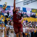 PHOTO BY FOREST WORGUM Hoquiam junior guard Lincoln Niemi