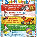 Ocosta Elementary School celebrated Read Across America Week with Dr. Seuss Spirit Week.