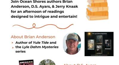 Meet the Authors at the Ocean Shores Public Library on March 18.