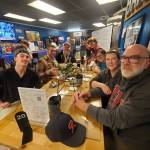 Andrea Watts / The Daily World
At Bandana Brewings Trivia Night, which featured two rounds on invasive species, Wildcat Whiskers took first place and the prize was plants grown by the Grays Harbor Noxious Weed Control Board staff.