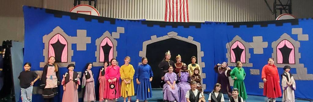 Andrea Watts photos / The Daily World
On Feb. 28, Simpson Elementary School students staged Missoula Childrens Theatre production of Sleeping Beauty.