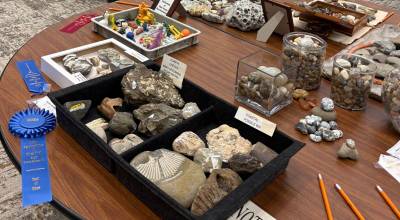 Jerry Knaak / The Daily World
An award-winning display at the Beachcombers and Glass Float Expo.