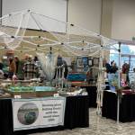 Jerry Knaak / The Daily World
Numerous vendors were on hand for the Beachcombers and Glass Float Expo.