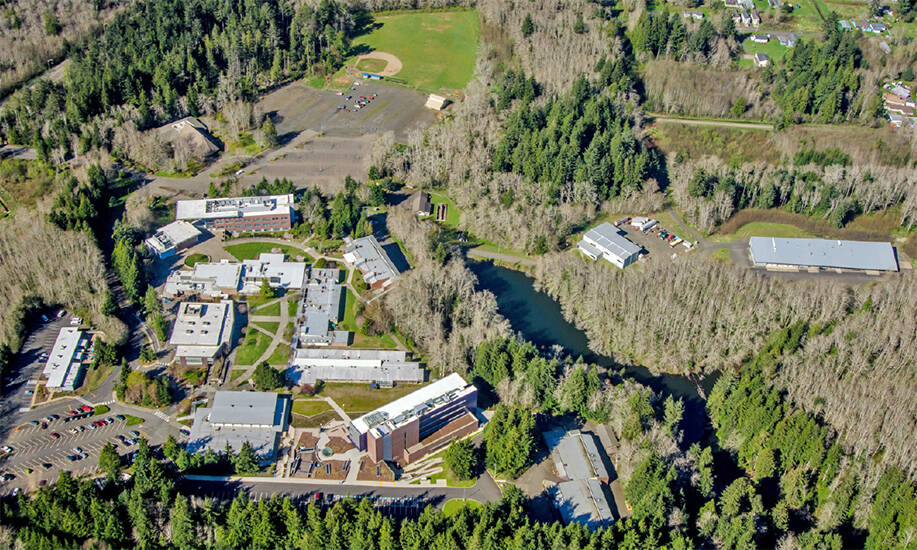 Grays Harbor College
Lake Swano Dam on the Grays Harbor College campus may be at risk of future failure.