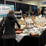 Jerry Knaak / The Daily World
Festival attendees check out the vendors in the main exhibit hall.