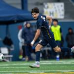 RYAN SPARKS | THE DAILY WORLD Aberdeens Gonzalo Barriors scored two goals in a 3-1 win over Mountain View on Friday at Stewart Field in Aberdeen.