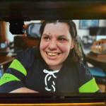 Jerry Knaak / The Daily World
Rosalia is all smiles in this photo from her film.