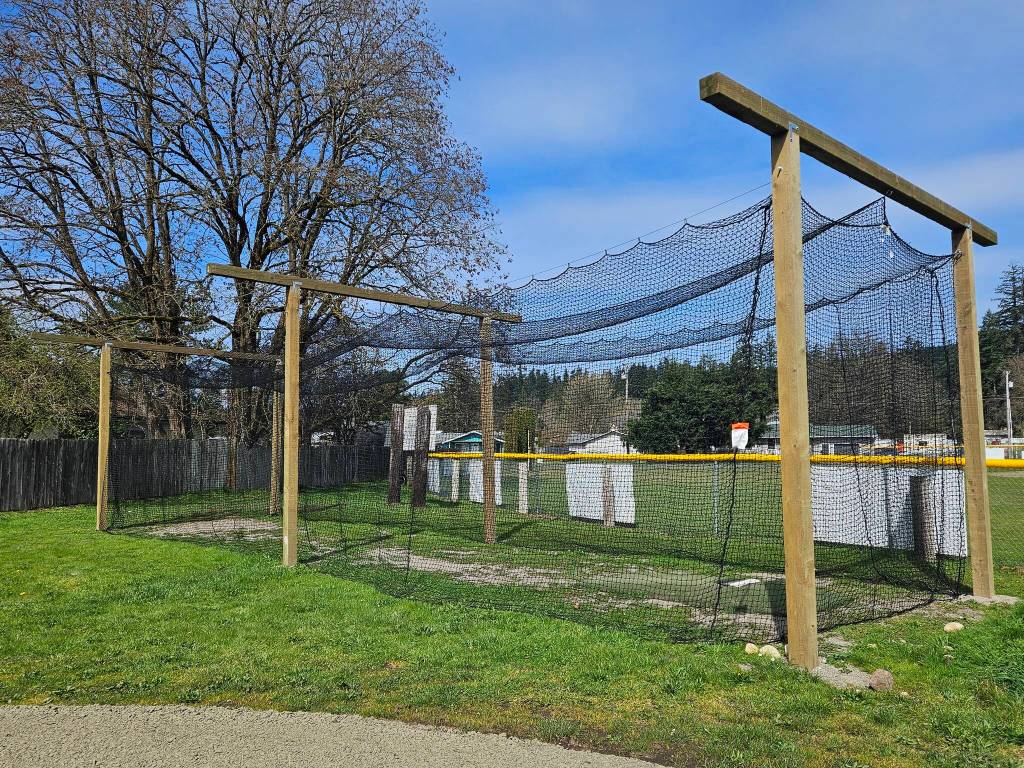 Oakville Little League
Thanks to funding from the Chehalis Tribe and volunteer labor, there is a new batting cage that both players and the community are welcome to use.