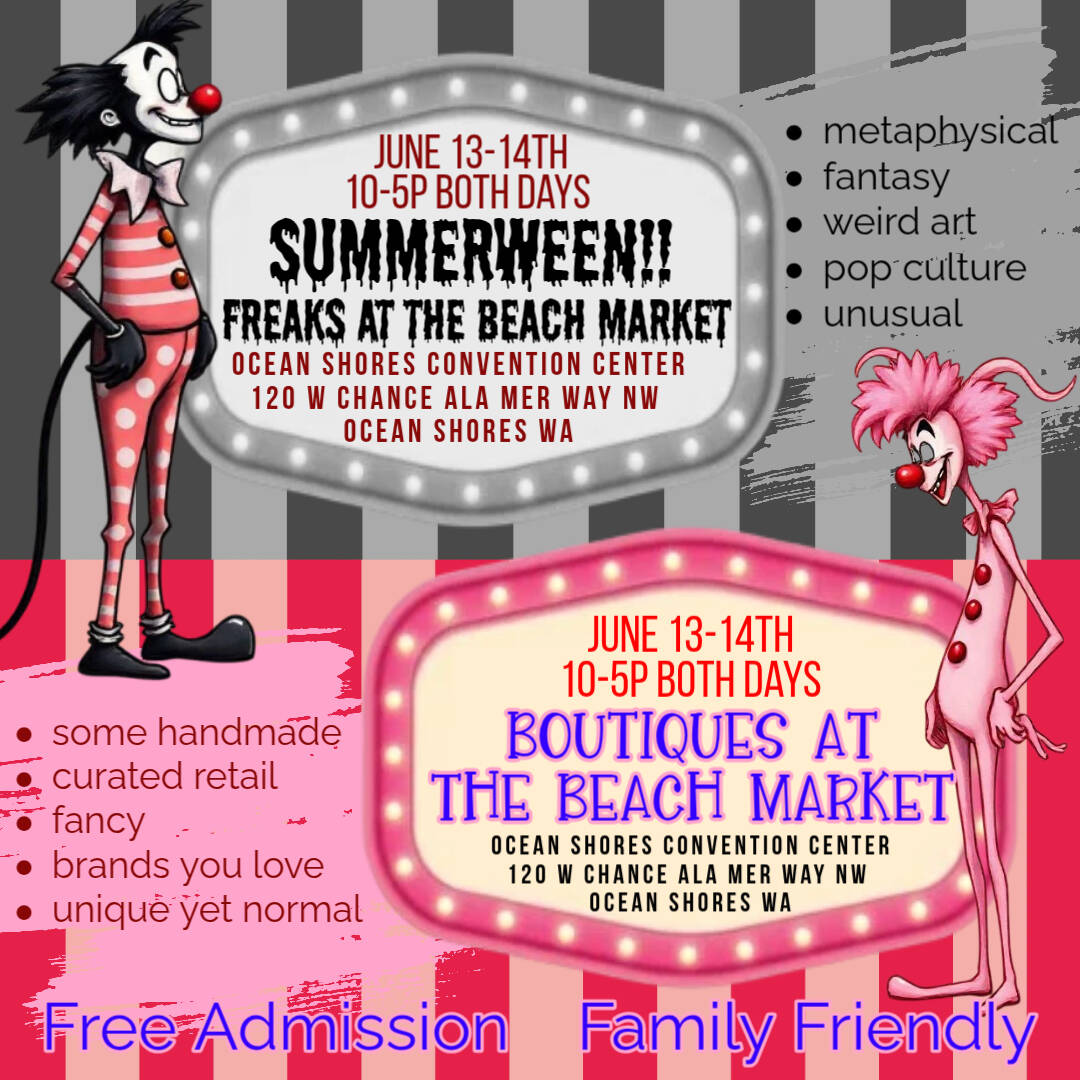 It’s a circus in Ocean Shores