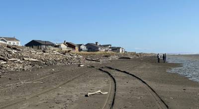 Jerry Knaak / The Daily World
Dune Crest property owners are exploring a project that would extend the 800-foot Westport by the Sea dynamic revetment an additional 1,200 feet along the shoreline in Westport.