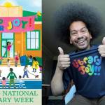 American Library Association
Reading Rainbow host Mychal Threets is the honorary chair for National Library Week.