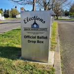 photos by Andrea Watts / The Daily World
Grays Harbor residents within the Rochester School District, the city of Hoquiam and Grays Harbor County Fire Protection District No. 12 are voting on propositions proposed by these respective taxing districts. Ballots must be postmarked by April 28 or dropped off at a ballot drop box by 7:59:59 p.m. If you still need to register to vote, the last day of in-person registration is April 28.