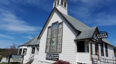 Andrea Watts / The Daily World
On April 19, the McCleary Historical Society hosted a centennial celebration of the McCleary Museum and Event Center. The building previously served as home of the McCleary Methodist Church.