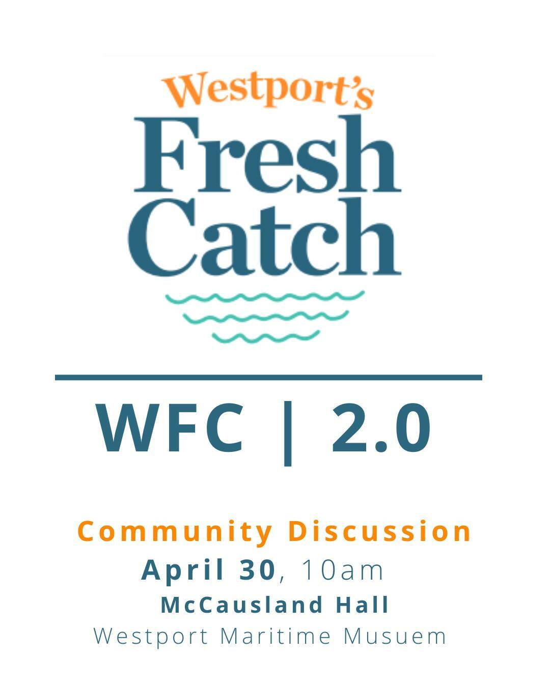 Westport Fresh Catch community discussion set for April 30