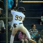 PHOTO BY AVERY BRODHEAD Aberdeens Aidan Baker had one of the Bobcats two hits in a 2-1 loss to W.F. West on Wednesday at Pioneer Park in Aberdeen.