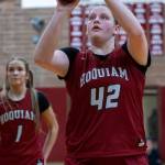 Sydney Gordon attempts a free throw earlier this year.